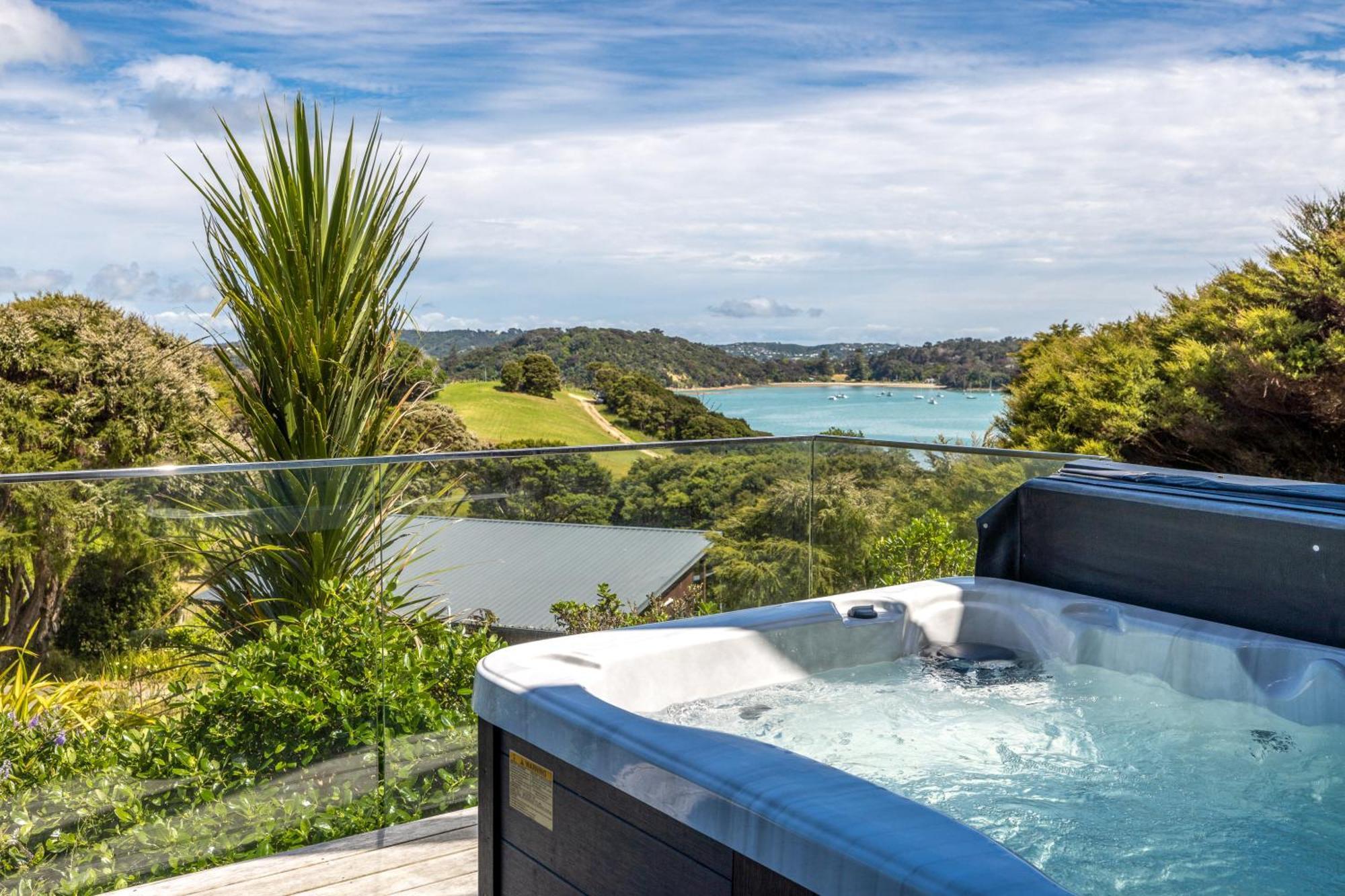 The Guest House At Te Whau Retreat - Stay Waiheke Omiha Exteriör bild